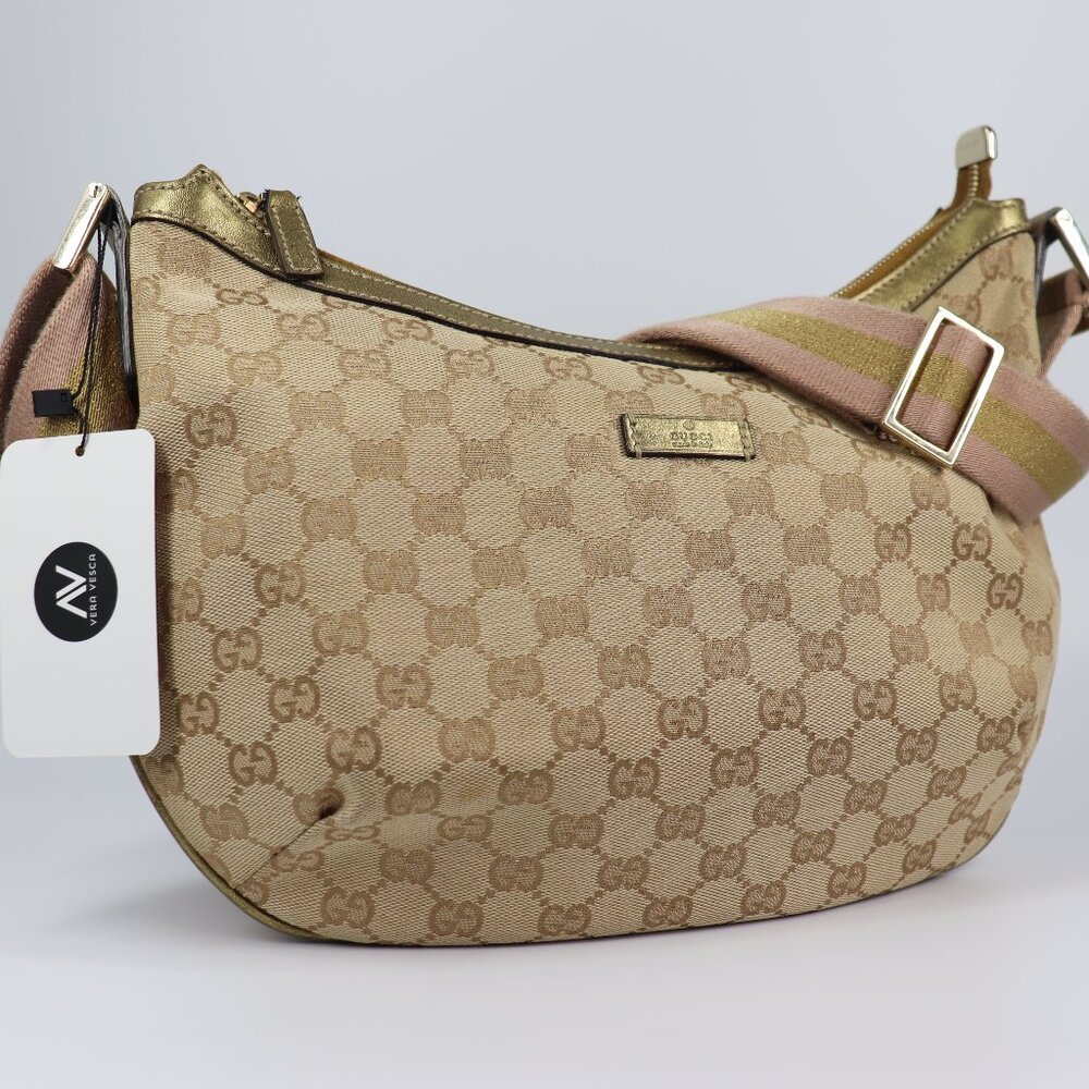 Sold💜GUCCI GG Canvas Sherry Line
